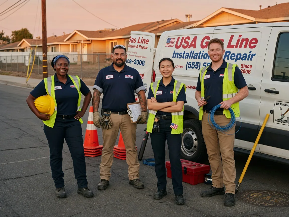 Gas Line Installation company in Malinta, OH